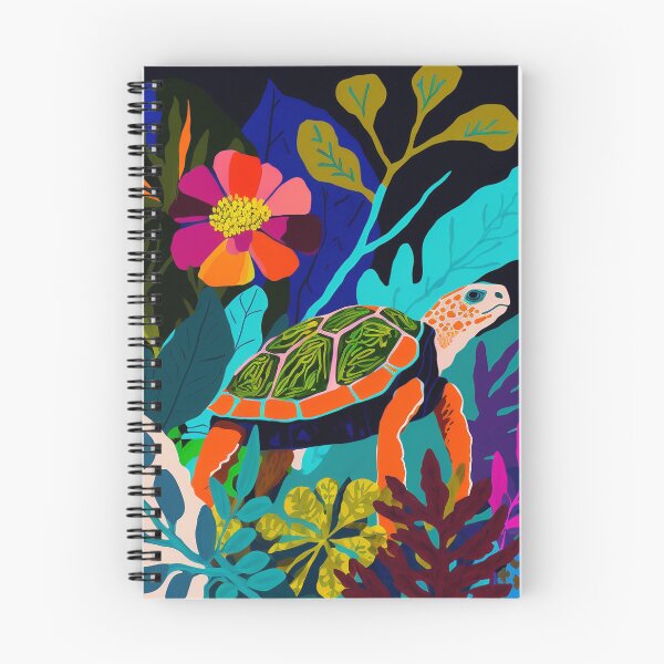 Item preview, Summer Shells: A Tropical Turtle’s Journey designed and sold by RoseAesthetic.