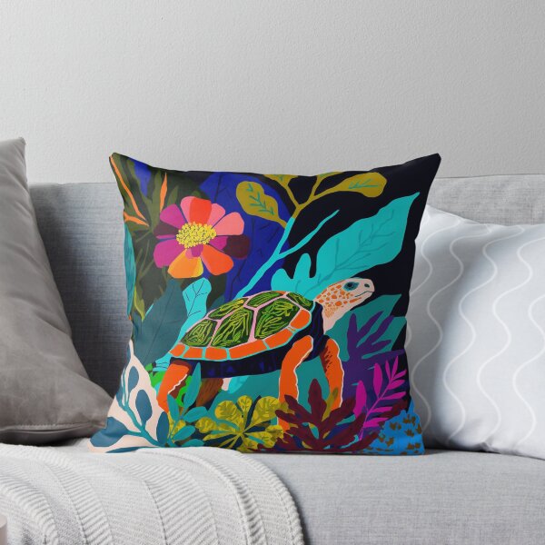 Item preview, Summer Shells: A Tropical Turtle’s Journey designed and sold by RoseAesthetic.