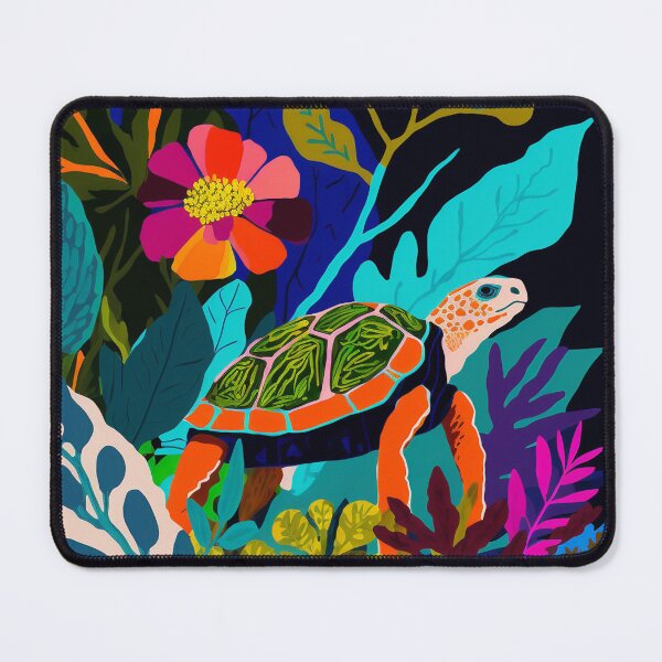 Item preview, Summer Shells: A Tropical Turtle’s Journey designed and sold by RoseAesthetic.