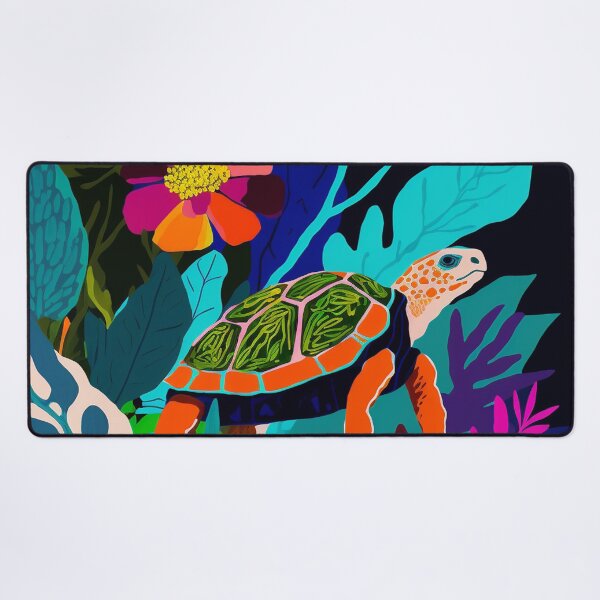 Item preview, Summer Shells: A Tropical Turtle’s Journey designed and sold by RoseAesthetic.