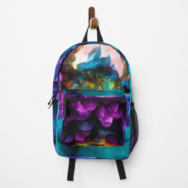 Item preview, Fantasy Geode XI colorful geology art series designed and sold by Glimmersmith.