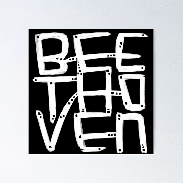 Item preview, Classal Composer van Beethoven designed and sold by badlydrawnbabe.