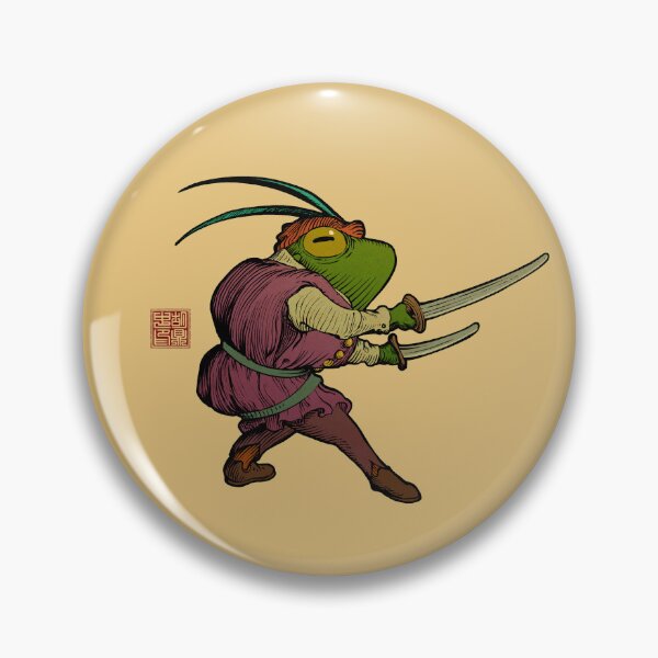 Item preview, Master Duelist Frog Warrior designed and sold by DingHuArt.