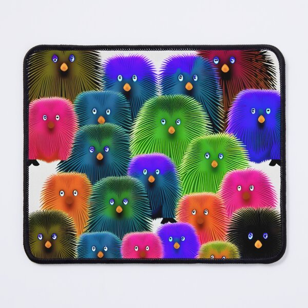 Item preview, multi coloured hedgehogs  designed and sold by David-Howells.