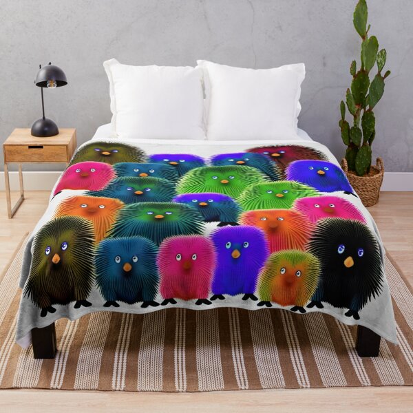 Item preview, multi coloured hedgehogs  designed and sold by David-Howells.