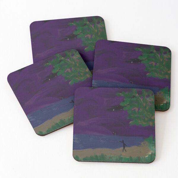 Item preview, Skipping Stones at Twilight (2023)  designed and sold by LucythePhoenix.