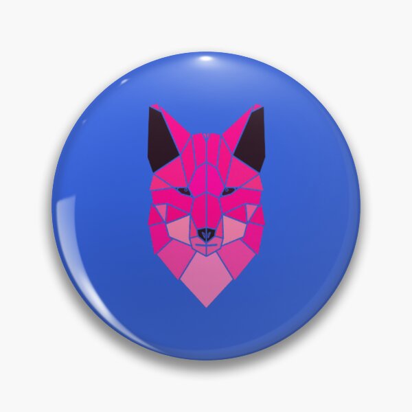 Item preview, Colorful Fox Head Geometric designed and sold by TheCatmeow2000.