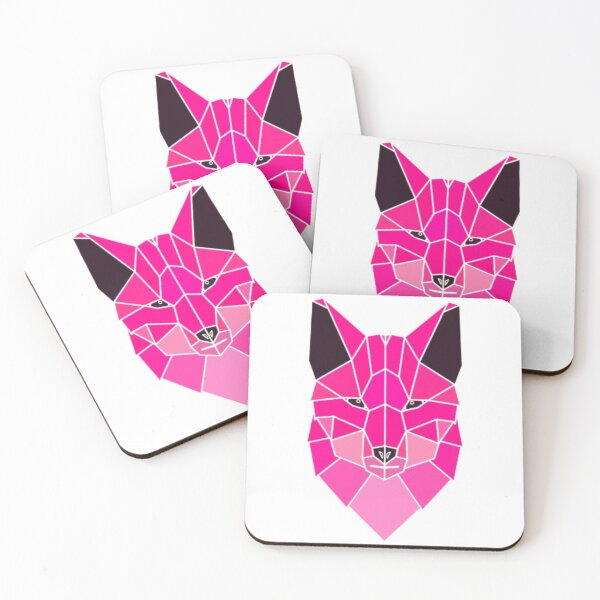 Item preview, Colorful Fox Head Geometric designed and sold by TheCatmeow2000.