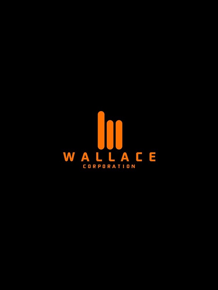"Wallace Corporation logo (on black)" iPhone Case & Cover by