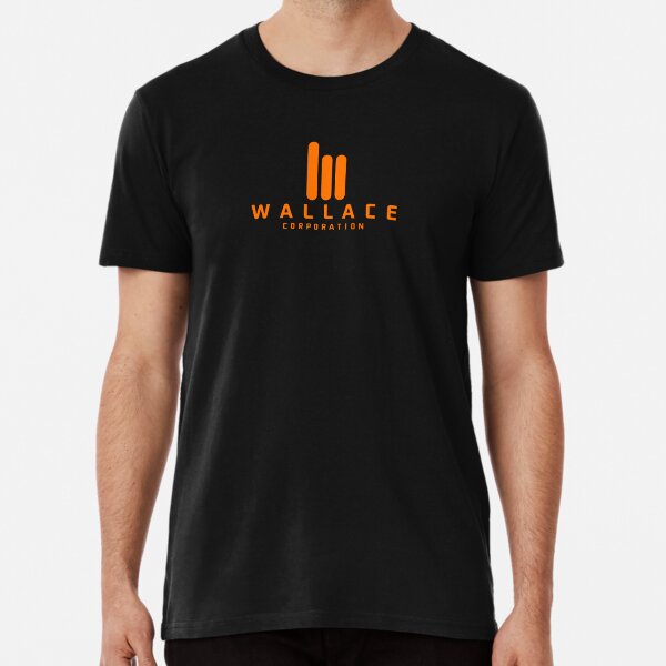 Item preview, Wallace Corporation logo (on black) designed and sold by Dave Schweisguth.