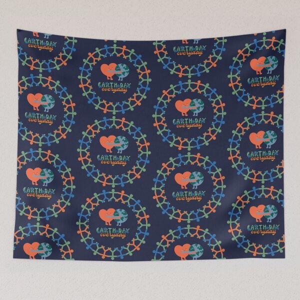 Item preview, Earth Day Everyday Hand Holding Circle designed and sold by CarleLS.