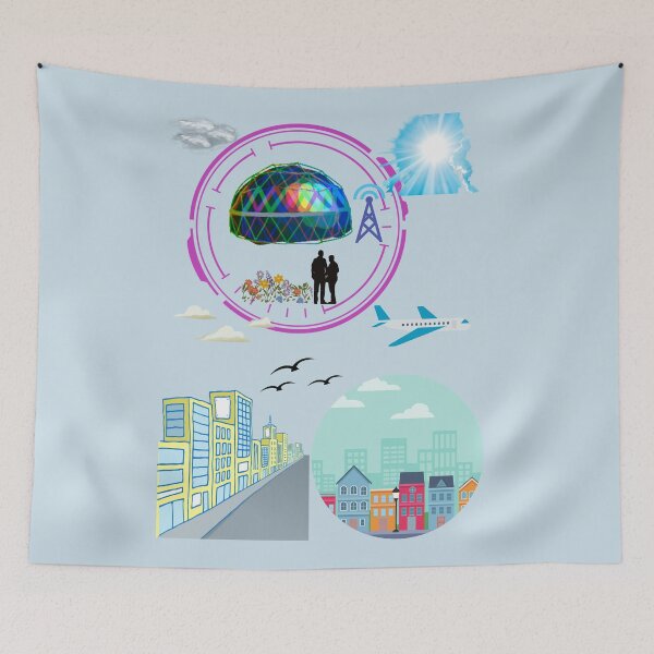 Item preview, Home In The Clouds designed and sold by Planet Agora.
