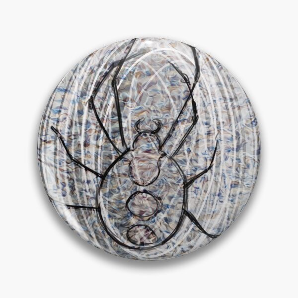 Item preview, Psychedelic Trippy Creepy Spider Sticker designed and sold by ppearpaintings.