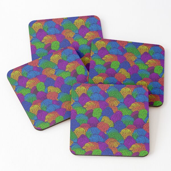 Item preview, Rainbow Tiger Stripes designed and sold by dencha.