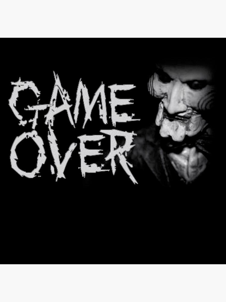 "Jigsaw Game Over" Poster by funk7 Redbubble