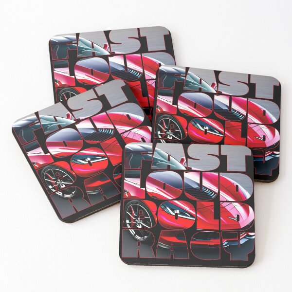 Item preview, Fast Loud Racy American Muscle Car T-Shirt designed and sold by colortrends.