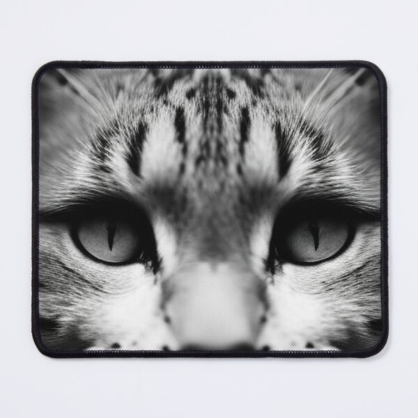 Item preview, Fierce Feline: Stunning Black and White Cat Portrait designed and sold by artmangos.