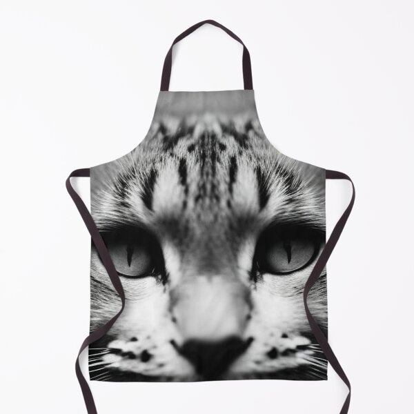 Item preview, Fierce Feline: Stunning Black and White Cat Portrait designed and sold by artmangos.