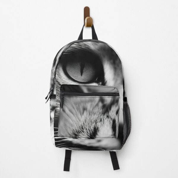 Item preview, Fierce Feline: Stunning Black and White Cat Portrait designed and sold by artmangos.