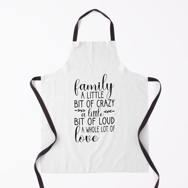 Item preview, Family a little bit of crazy a little bit of loud a whole lot of love - Home Quote - home sayings - Family Quote - Family - Funny Family  designed and sold by Luxoss.