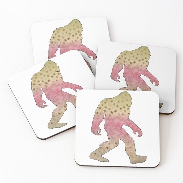 Item preview, Rainbow Trout Sasquatch  designed and sold by OKyak.