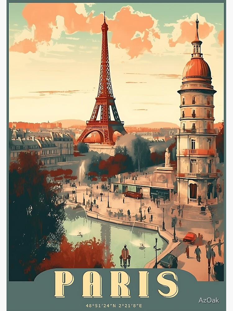 PARIS, Vintage poster | Poster