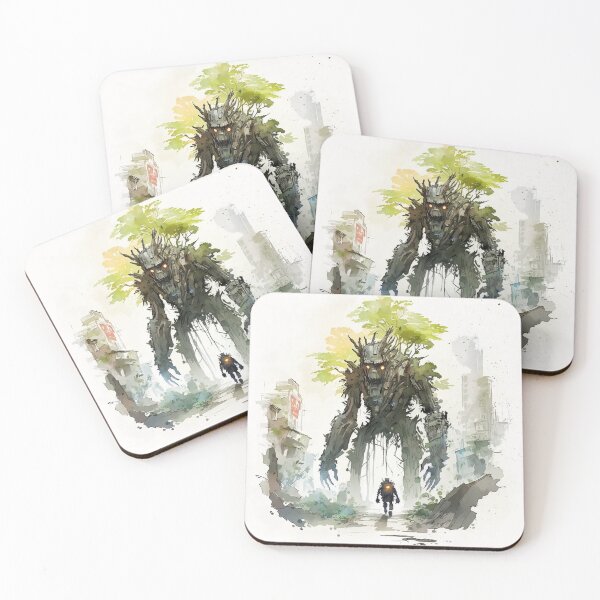 Item preview, Nature's Revenge - Robot Treant at the Edge of the World designed and sold by bbdesigns00.