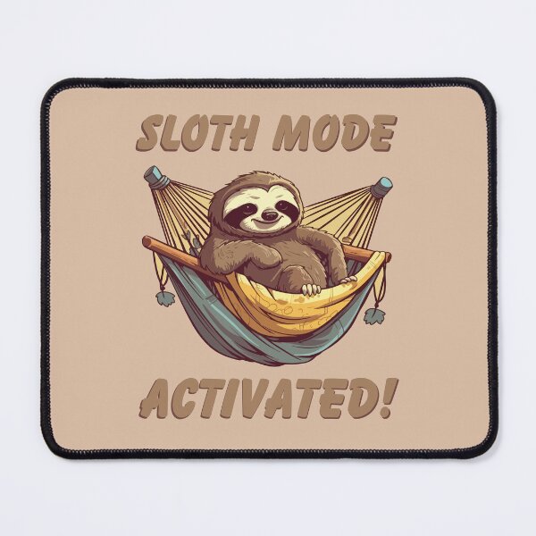 Artikelvorschau, Lazy Sloth in the Hammock Sloth Mode Activated! entworfen und verkauft von Arncil.