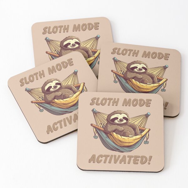 Artikelvorschau, Lazy Sloth in the Hammock Sloth Mode Activated! entworfen und verkauft von Arncil.