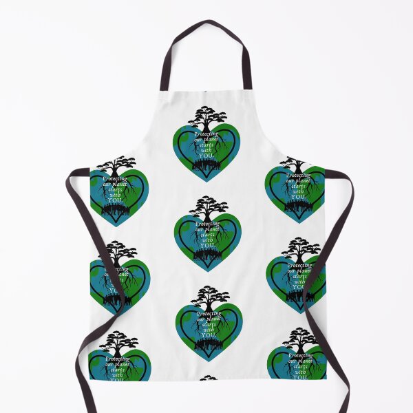 Item preview, Protecting Our Planet Starts with YOU Heart Shaped Earth designed and sold by CarleLS.