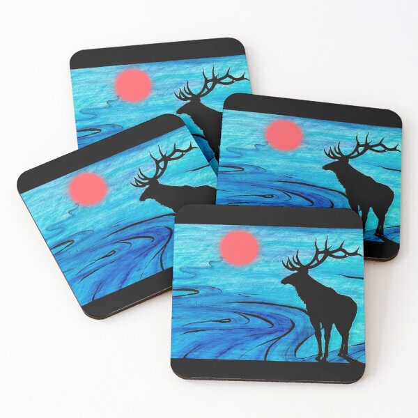 Item preview, Elk River Sunset  designed and sold by MisaHarman.