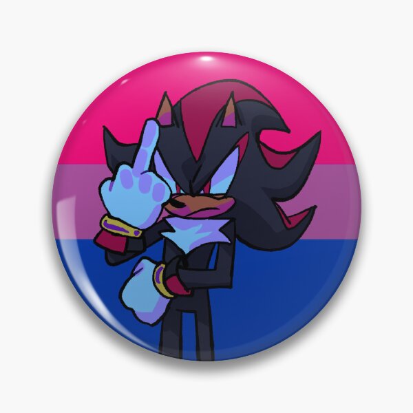 Item preview, bisexual flag shadow flipping off your enemies designed and sold by maryvenom.