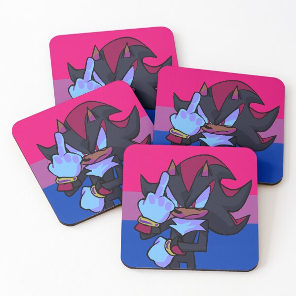 Item preview, bisexual flag shadow flipping off your enemies designed and sold by maryvenom.