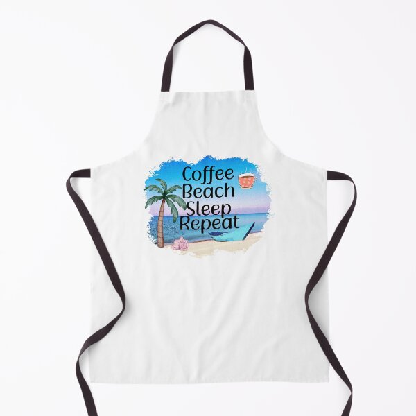 Item preview, Coffee Beach Sleep Repeat designed and sold by HappyLifeCreate.
