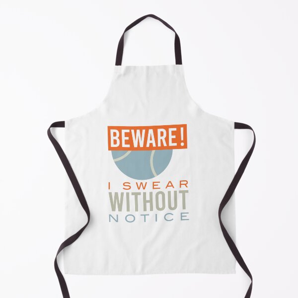 Item preview, Padel Beware I Swear Without Notice designed and sold by whyitsme.