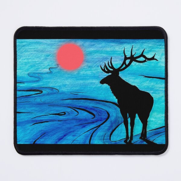 Item preview, Elk River Sunset  designed and sold by MisaHarman.
