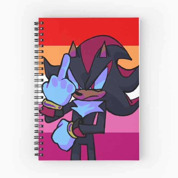 Item preview, lesbian flag shadow flipping off your enemies designed and sold by maryvenom.