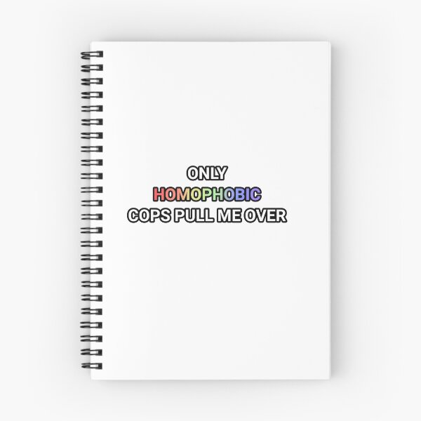 Item preview, only homophobic cops pull me over designed and sold by paintedpicayune.