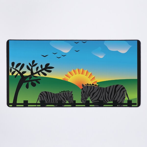 Item preview, evening vibe with zibra designed and sold by sankacreation.
