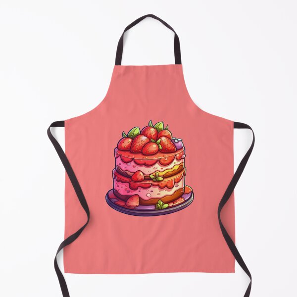 Item preview, Kawaii Strawberry Cake designed and sold by Shailiana.