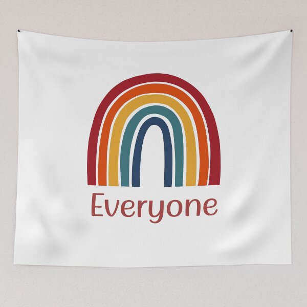 Item preview, Everyone Colorful Rainbow designed and sold by HappyLifeCreate.