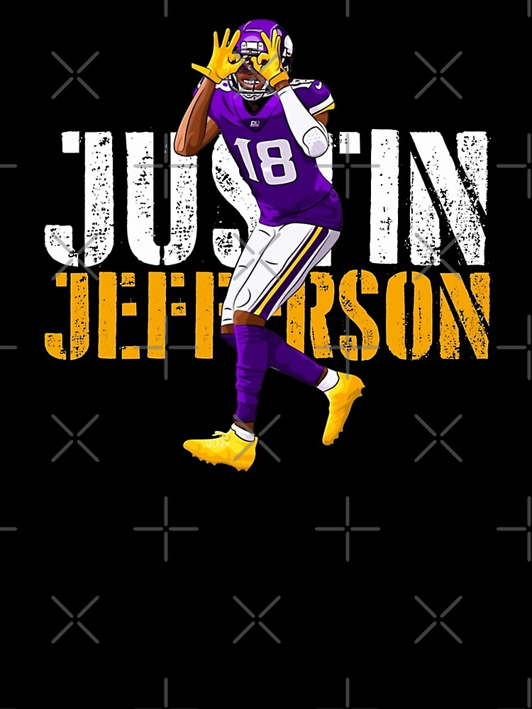 Justin Jefferson Griddy Kids T-Shirt for Sale by SportyFan