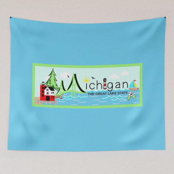 Item preview, Michigan Great Lakes State designed and sold by JoyfulDaisy.