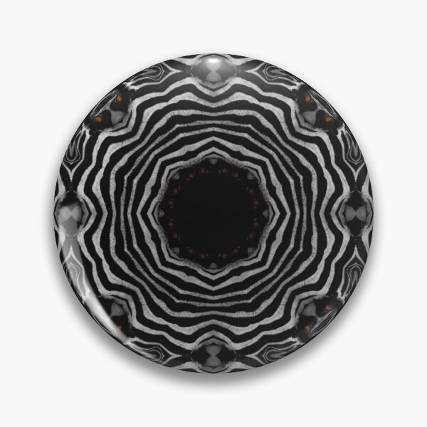 Item preview, Zebra Fur Texture Kaleidoscope Pattern 13 designed and sold by Swabcraft.