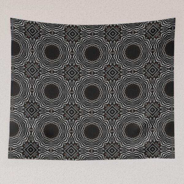 Item preview, Zebra Fur Texture Kaleidoscope Pattern 13 designed and sold by Swabcraft.