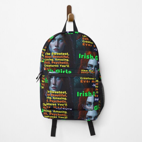 Item preview, Irish Saying - Irish Girls The Sweetest, Most Beautiful, Loving, Amazing, Evil, Psychotic, Creatures You'll Ever Meet! designed and sold by IrishProverbs.