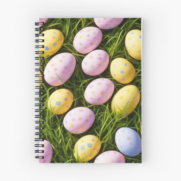 Item preview, Egg-citing Easter: Colorful Eggs on Grass Seamless Pattern designed and sold by GrumpGoose.
