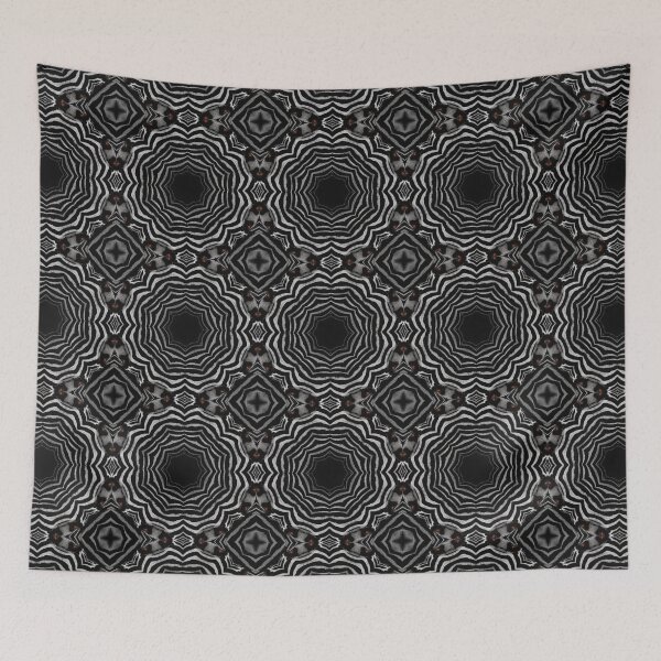 Item preview, Zebra Fur Texture Kaleidoscope Pattern 15 designed and sold by Swabcraft.