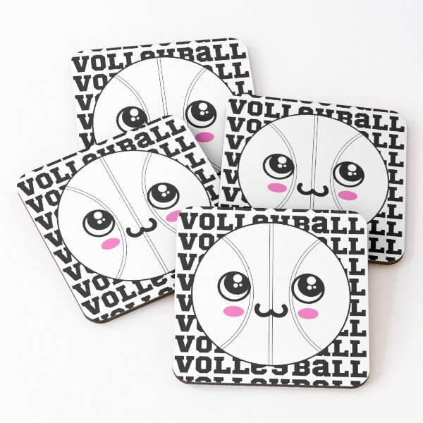 Item preview, Cute Kawaii Volleyball Sports Design designed and sold by JRice66.