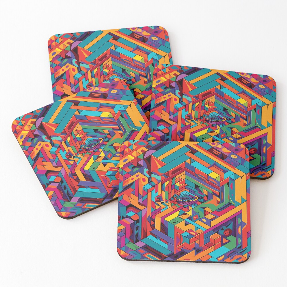 Item preview, Coasters (Set of 4) designed and sold by CustomHDPrints.